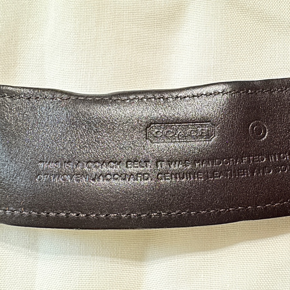 Coach Belt size L - Picture 4 of 15